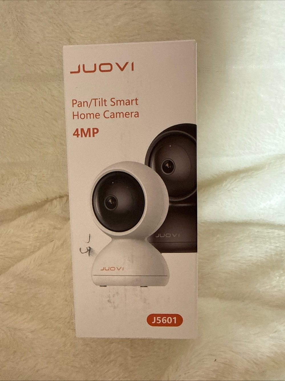 JUOVI 4MP Indoor Security Camera With 2.4/5 GHz WiFi, Pan Tilt Camera